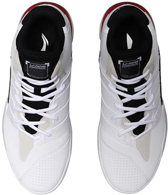 Li-Ning Classic Mid ''Rood Wit'' AGBP065-2 Shop Li-Ning Classic Mid ''Rood Wit'' AGBP065-2