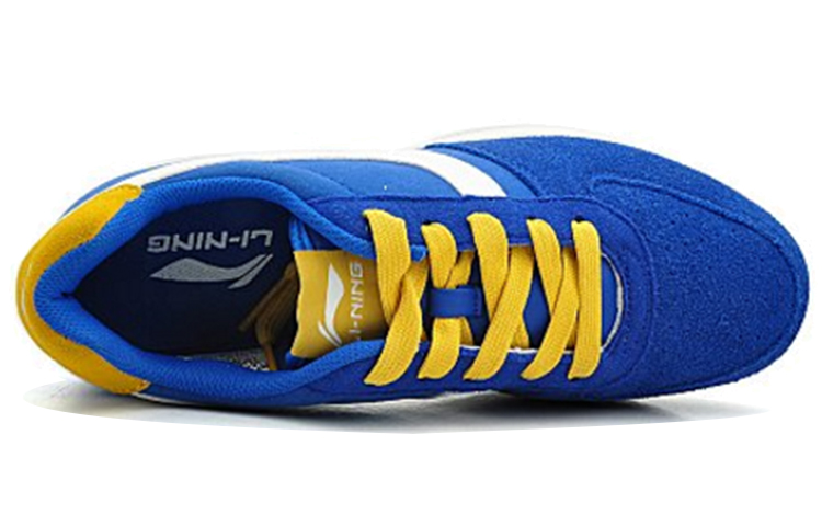 Lookbook Li-Ning Classico Retrò ''Blu Bianco Giallo'' ALCJ091-3