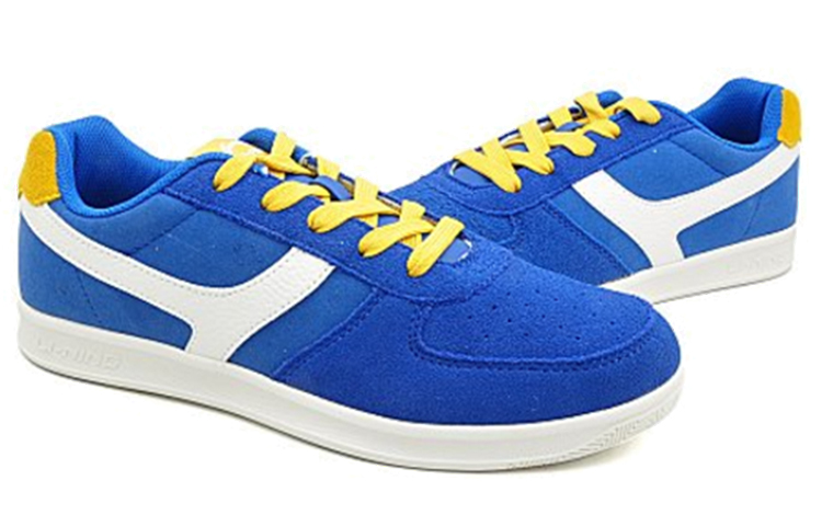 Shop Li-Ning Classico Retrò ''Blu Bianco Giallo'' ALCJ091-3