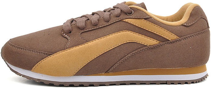 LiNing李寧 經典 復古 低筒 跑步鞋 男款 棕色 Buy LiNing李寧 經典 復古 低筒 跑步鞋 男款 棕色