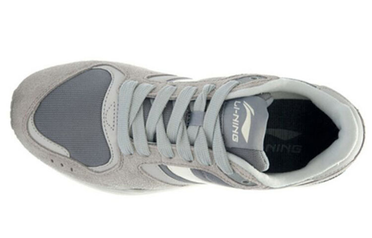 Lookbook Li-Ning Klassieke Retro Lage ''Grijze Dad Schoen'' AGCR371-1