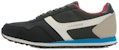 Li-Ning Retro Larian Klasik 'Hitam Kelabu Biru' ALCJ067-3