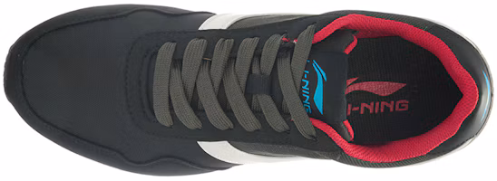 Lookbook Li-Ning Retro Classic Runner 'Negro Gris Azul' ALCJ067-3