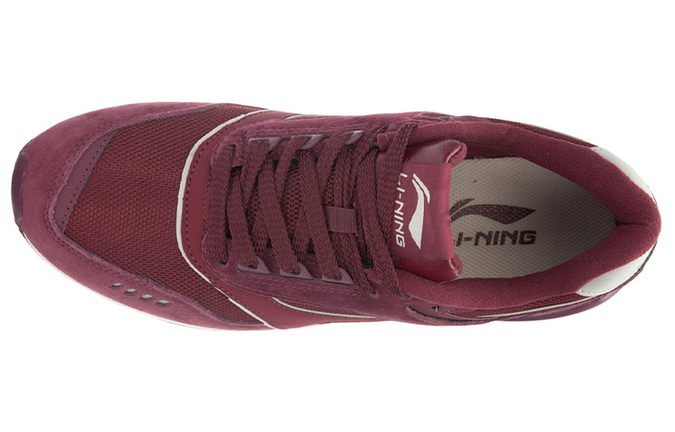 Lookbook Li-Ning Runner Classico Retrò ''Bordeaux'' ALCL039-5