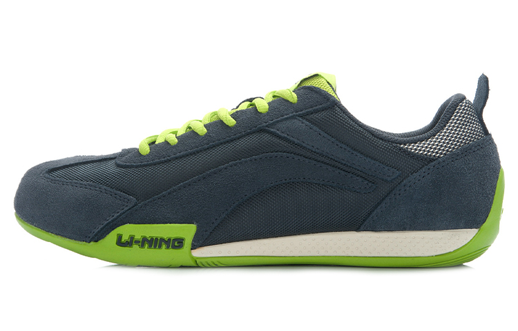 Li-Ning Classic Retro Running 'Black Green White' ALCJ071-2