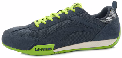 Order Li-Ning Clásico Retro Running 'Negro Verde Blanco' ALCJ071-2
