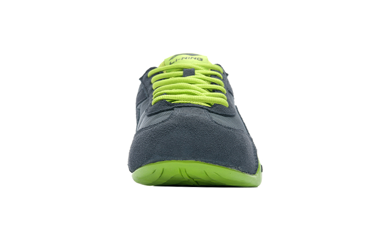 Shop Li-Ning Classico Retro Running ''Nero Verde Bianco'' ALCJ071-2