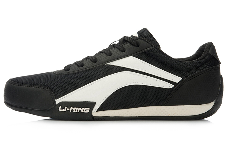 Li-Ning Classic Retro Running 'Black White' AGCN361-2