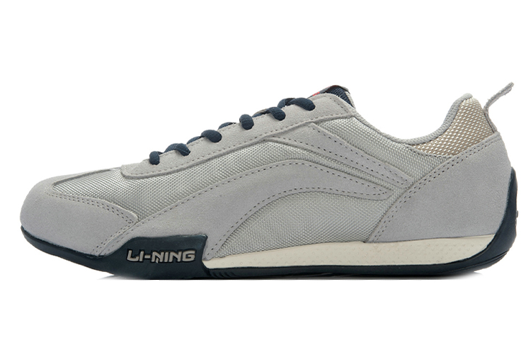 Li-Ning Classic Retro Running 'Light Grey White' ALCJ071-3