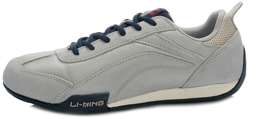 Li-Ning Klasik Retro Larian 'Kelabu Muda Putih' ALCJ071-3 Order Li-Ning Klasik Retro Larian 'Kelabu Muda Putih' ALCJ071-3