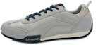 Order Li-Ning Klasik Retro Larian 'Kelabu Muda Putih' ALCJ071-3