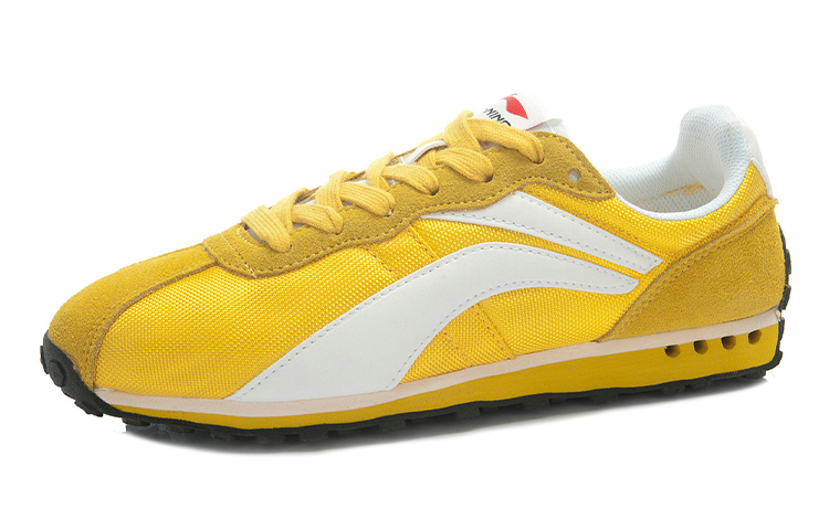Order 리닝 클래식 레트로 러닝 '옐로우 화이트' (Li-Ning keullaesik reteuro reoning 'yellou hwaiteu') ALCJ061-2