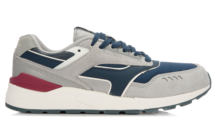 Order Li-Ning Klassischer Retro-Laufschuh ''Blau Grau'' ARCL023-3