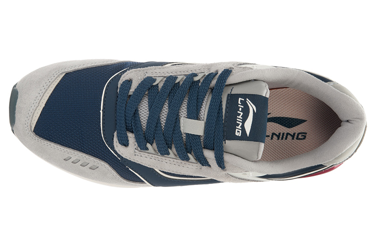 Shop Li-Ning Klassischer Retro-Laufschuh ''Blau Grau'' ARCL023-3