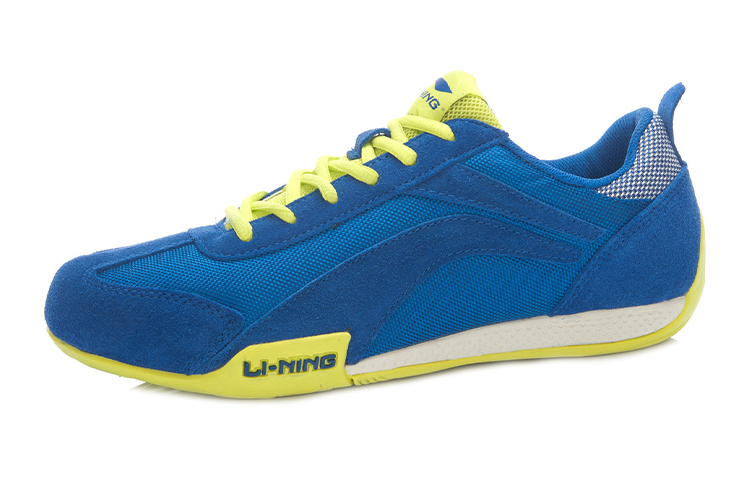Order Li-Ning Classique Baskets Rétro Running ''Bleu Blanc'' ALCJ071-1