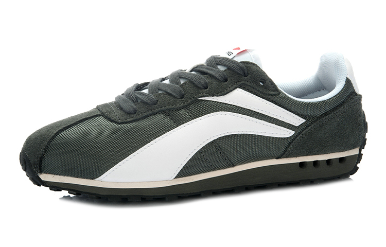 Order Li-Ning Klassieke Retro Hardloopschoen ''Donkergrijs'' ALCJ061-4