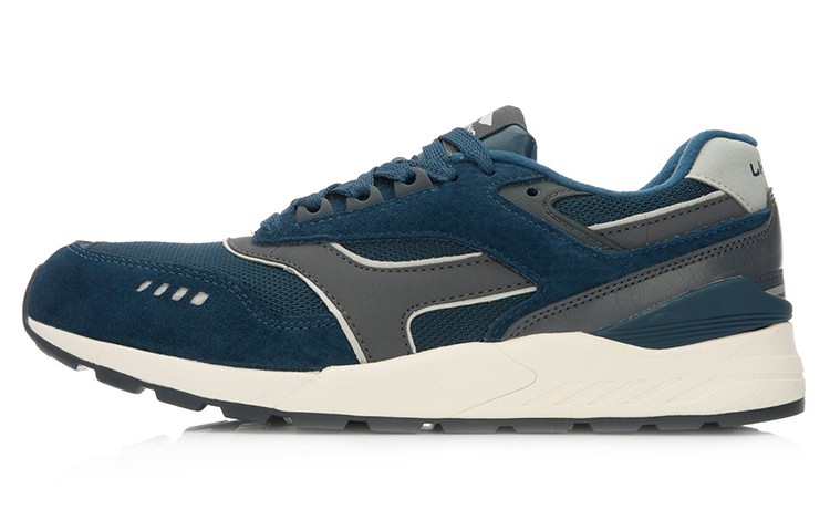 Li-Ning Classic Retro Running Shoes 'Deep Shadow Blue' ALCL039-2
