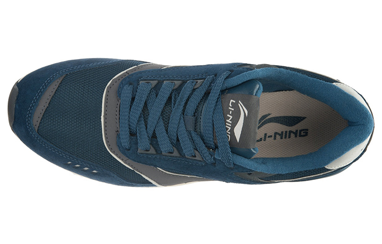 Lookbook Li-Ning Scarpe Running Retrò Classiche ''Blu Ombra Profonda'' ALCL039-2