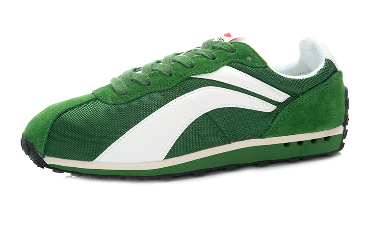 Order Li-Ning Klassische Retro-Laufschuhe ''Grün Weiß'' ALCJ061-3