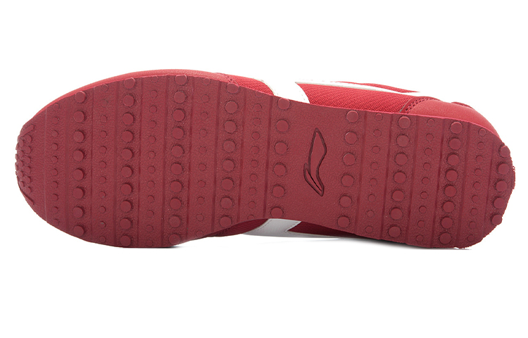 Purchase Chaussures de Course Rétro Classiques Li-Ning ''Rouge Blanc'' ALCJ139-2