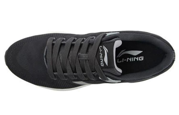 Lookbook LiNing李寧 運動生活系列經典休閒跑步鞋 黑灰白
