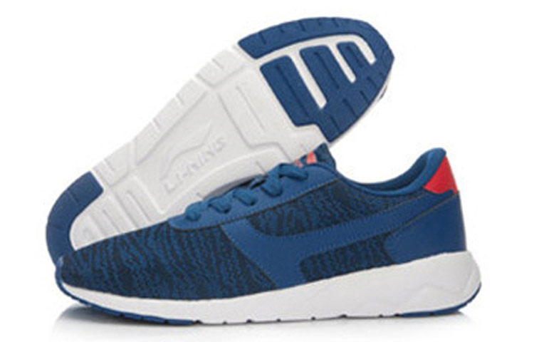 Lookbook 李宁经典跑鞋“蓝色” GLAL023-3