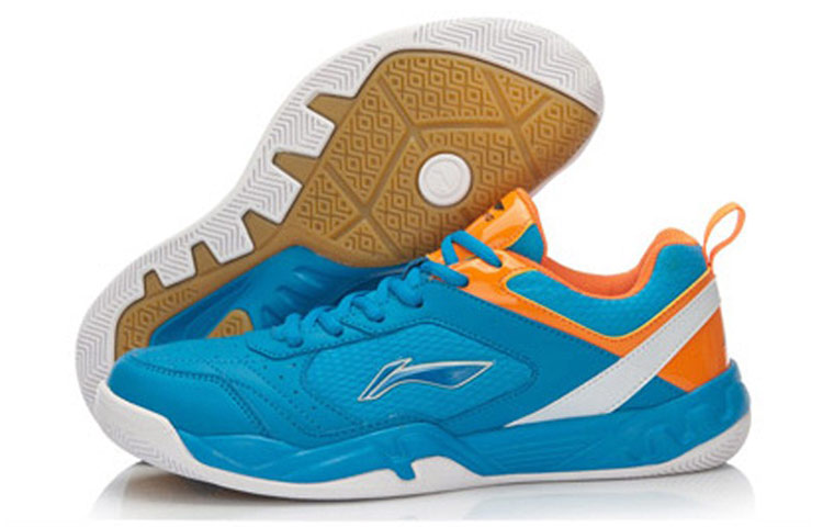 Lookbook Li-Ning Lari Klasik 'Blue Comfort Breathable' Sepatu Olahraga AYTL007-3