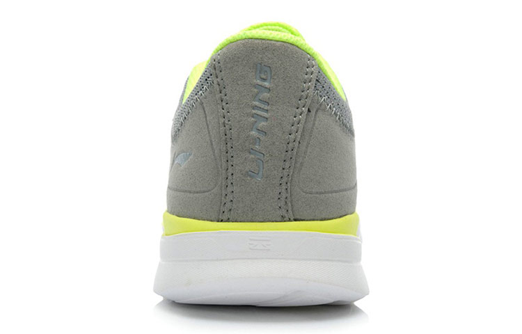 Shop LiNing李寧 舒適透氣 經典休閒跑步鞋 灰色