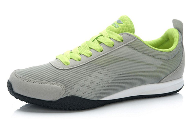 Lookbook Li-Ning Classic Running 'Grey Green' ALCK045-4