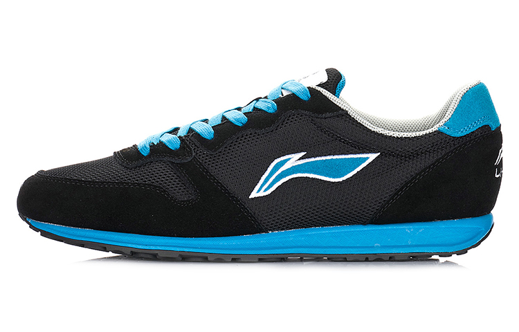 Buy Sepatu Lari Klasik Li-Ning 'Hitam Biru' ARCG067-2