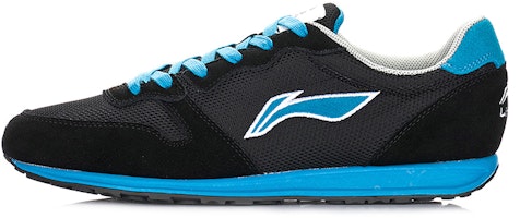Li-Ning Classic Running Shoe 'Black Blue' ARCG067-2 Li-Ning Classic Running Shoe 'Black Blue' ARCG067-2