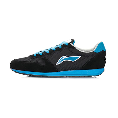 Li-Ning Classic Running Shoe 'Black Blue'