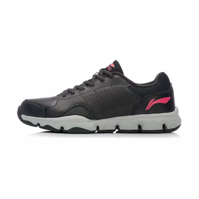 Li-Ning Classic Running Shoe 'Black Grey'