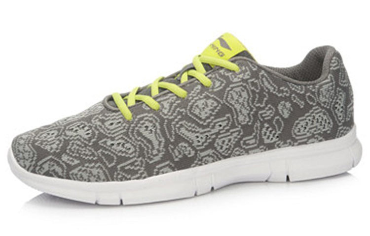Lookbook Li-Ning Sepatu Lari Klasik 'Abu-abu' ACGL031-2