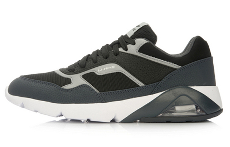 Li-Ning Classic Running Shoes 'Black Cushion' ARCN001-3