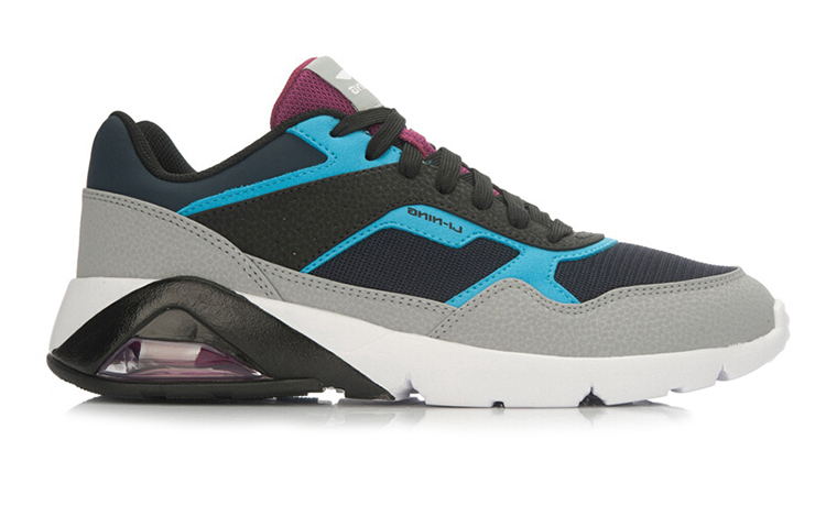 Li-Ning Classic Running Shoes 'Blue Grey Purple' 圖 2