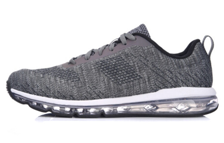 Li-Ning Classic Running Shoes 'Ning Snow Grey' AGCM097-1