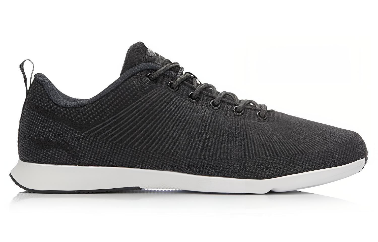 Order Li-Ning Classic Running Sneakers 'Comfort Breathable Black' ACGL037-3