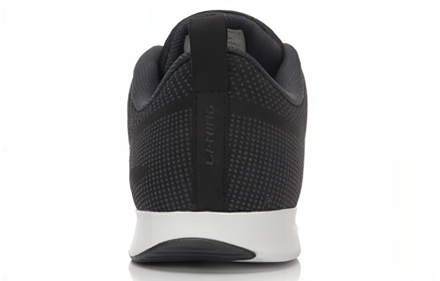 Shop Li-Ning Sepatu Lari Klasik 'Nyaman Bernapas Hitam' ACGL037-3