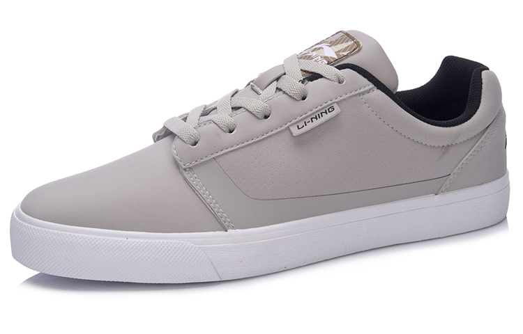 Order Li-Ning Classic Skate Shoes 'Grey White' AGCM079-2