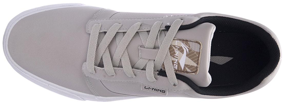 Li-Ning Classic Skate Shoes 'Grey White' AGCM079-2 Lookbook Li-Ning Classic Skate Shoes 'Grey White' AGCM079-2