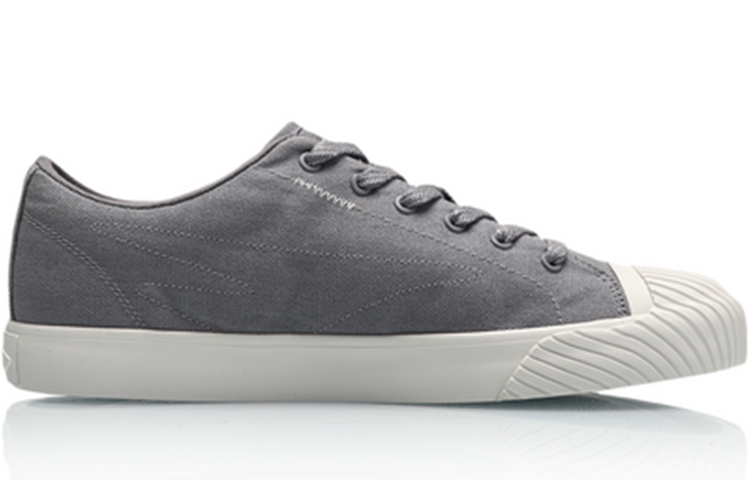 Lookbook Li-Ning Classic Skateboarding Low 'Kelabu Putih' AGCP132-7