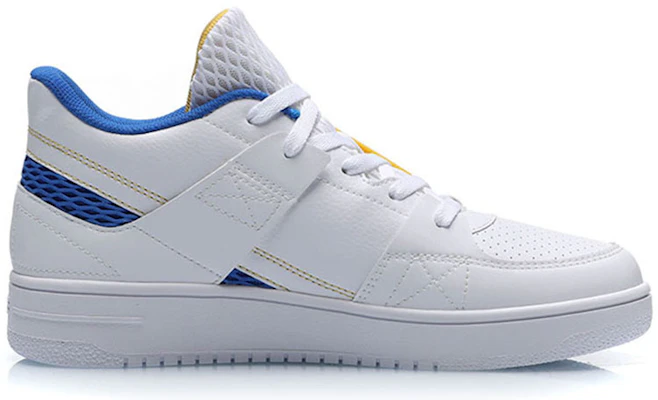 Li-Ning Classic Skateboarding Low 'White Blue Yellow' AGBP061-2 Order Li-Ning Classic Skateboarding Low 'White Blue Yellow' AGBP061-2