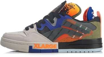 Li-Ning Classic Skateboarding Low x Xlarge 'Grey Orange' AGCQ383-1 Li-Ning Classic Skateboarding Low x Xlarge 'Grey Orange' AGCQ383-1