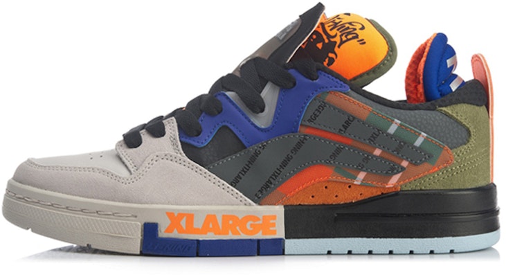 Li-Ning Classic Skateboarding Rendah x Xlarge 'Kelabu Jingga' AGCQ383-1 Buy Li-Ning Classic Skateboarding Rendah x Xlarge 'Kelabu Jingga' AGCQ383-1
