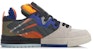 Li-Ning Classic Skateboarding Rendah x Xlarge 'Kelabu Jingga' AGCQ383-1