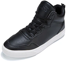 Lookbook Sepatu Skateboard Klasik Li-Ning Mid 'Hitam Putih' AGCP263-1