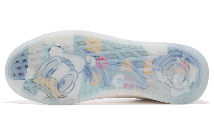 Shop 迪士尼 x 李宁 防滑耐磨 低帮 板鞋 新極光藍