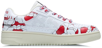 迪士尼 x 李宁 情人節限定 板鞋 男款 白紅色 Order 迪士尼 x 李宁 情人節限定 板鞋 男款 白紅色