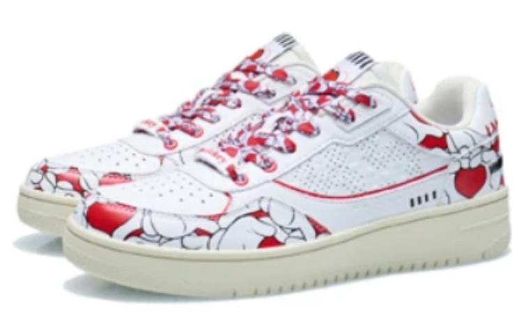 Lookbook 리닝 클래식 스케이트보딩 x 디즈니 미니 마우스 '화이트' AGCS145-1